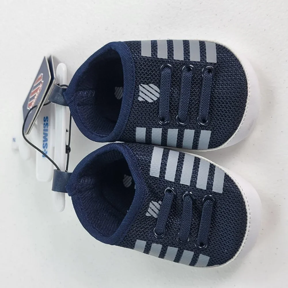 K-Swiss Navy Blue Sneakers Boys Size 3 New With Tags